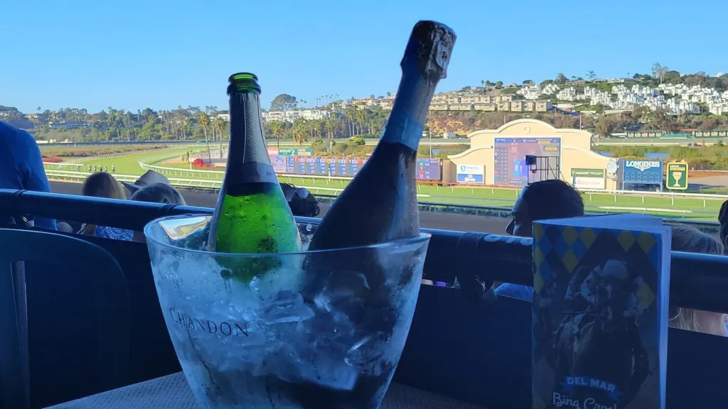 The Del Mar racetrack in Del Mar, California