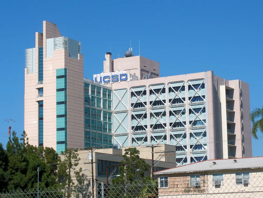 UC San Diego Medical Center in Hillcrest