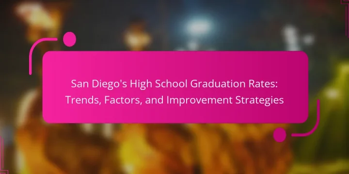 San Diego’s High School Graduation Rates: Trends, Factors, and Improvement Strategies